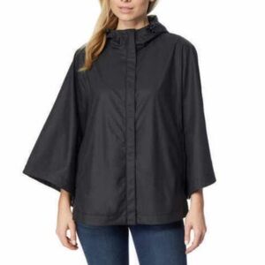 GOGO new with tags Portland rain poncho size small / medium black